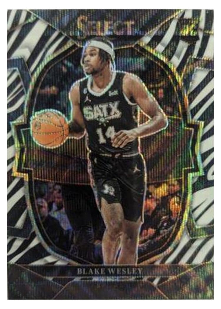 2022-23 Panini Select Base Set Blake Wesley #97 card