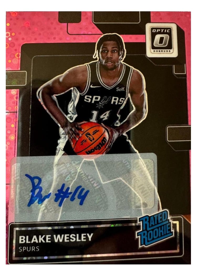 2022 Panini Donruss Optic Blake Wesley #215 card