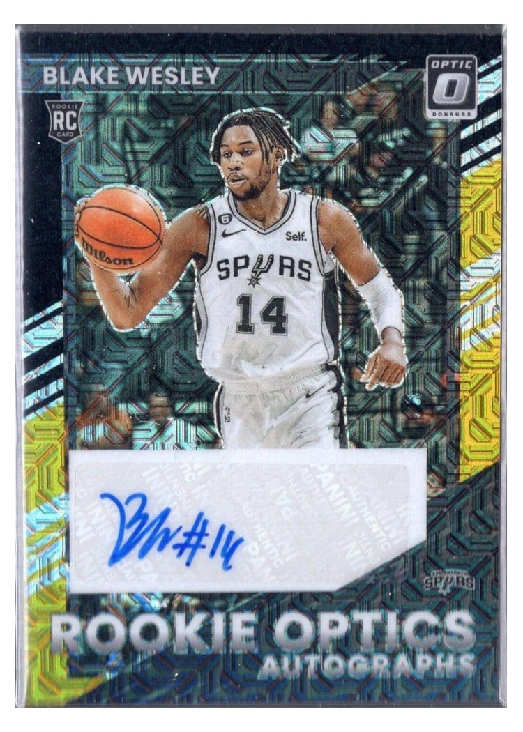 2022 Panini Donruss Optic Blake Wesley #215 card