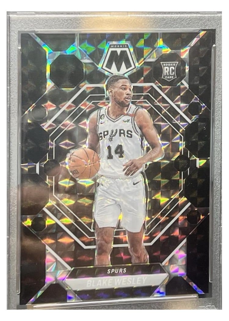 2022 Panini Mosaic Blake Wesley #249 card