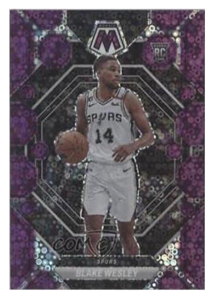 2022 Panini Mosaic Blake Wesley #249 card