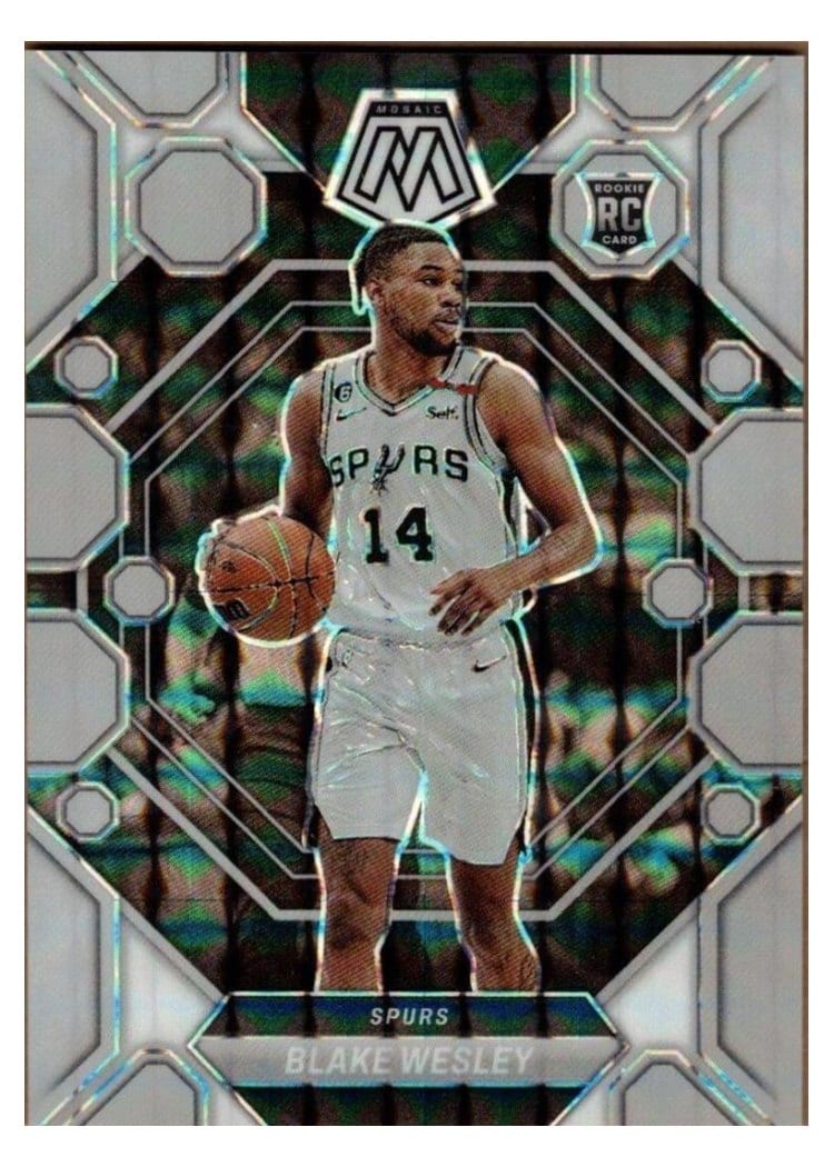 2022 Panini Mosaic Blake Wesley #249 card