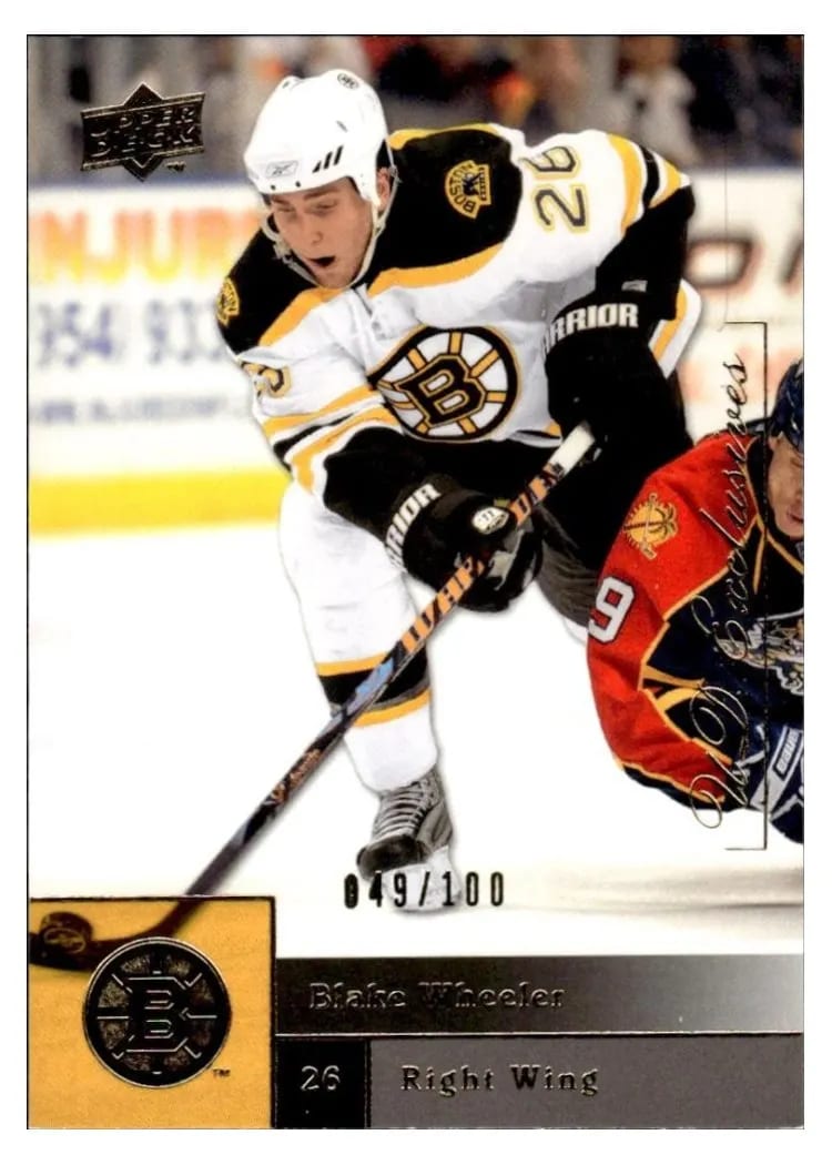 2009 Upper Deck Blake Wheeler #6 card