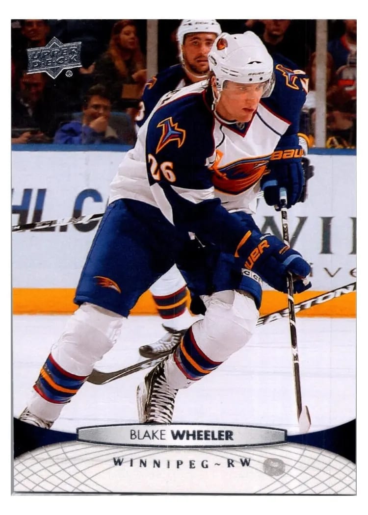 2011 Upper Deck Blake Wheeler #5 card