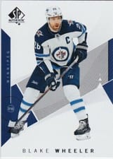 2018 SP Authentic Blake Wheeler Limited Red #77