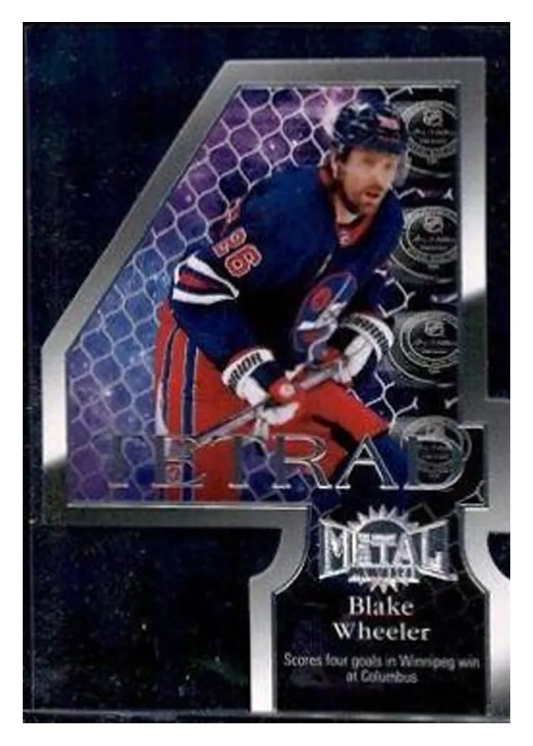 2022-23 SkyBox Metal Universe Tetrad Blake Wheeler #TR-12 card