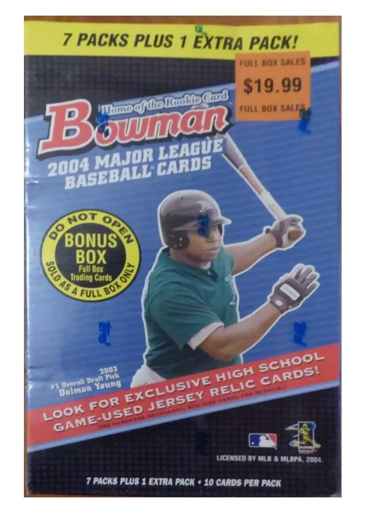 2004 Bowman Blaster Box card