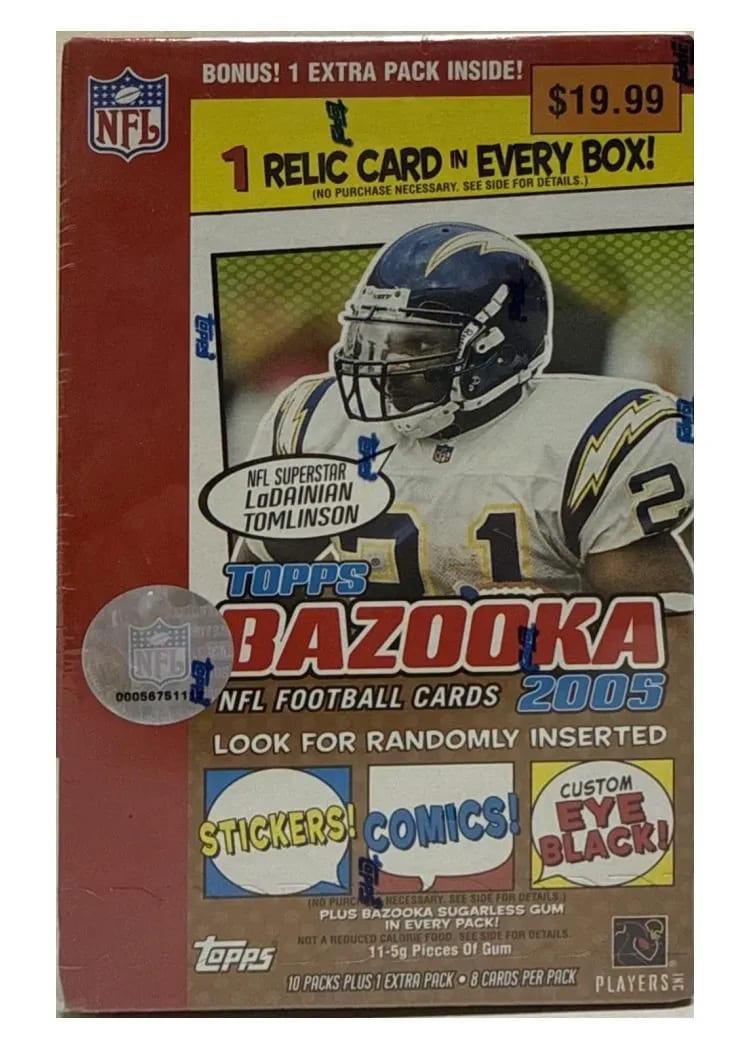 2005 Topps Blaster Box card