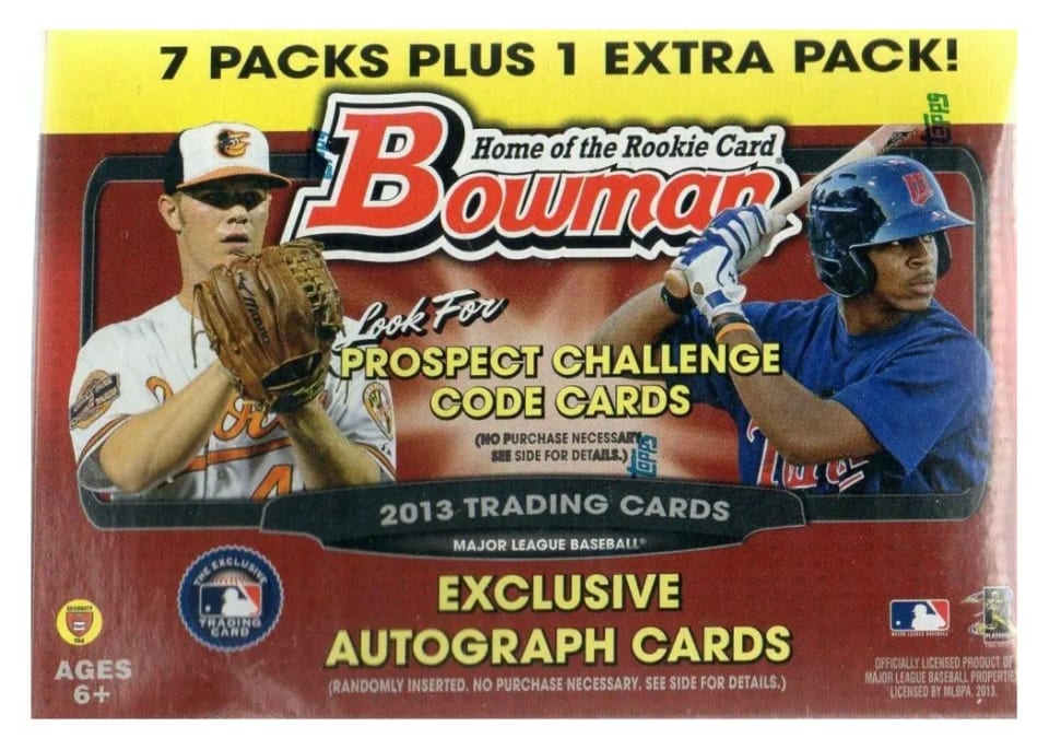 2013 Bowman Blaster Box card