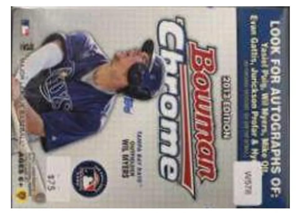 2013 Bowman Chrome Blaster Box card