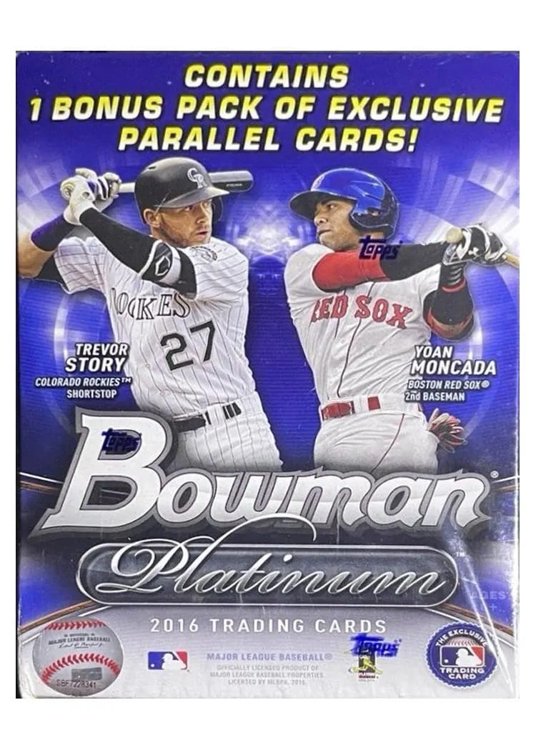 2016 Bowman Platinum Blaster Box card