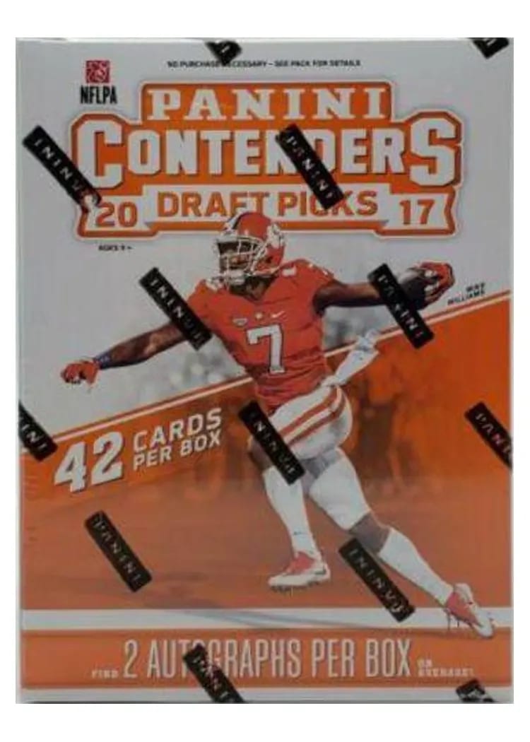 2017 Panini Contenders Draft Picks Blaster Box card