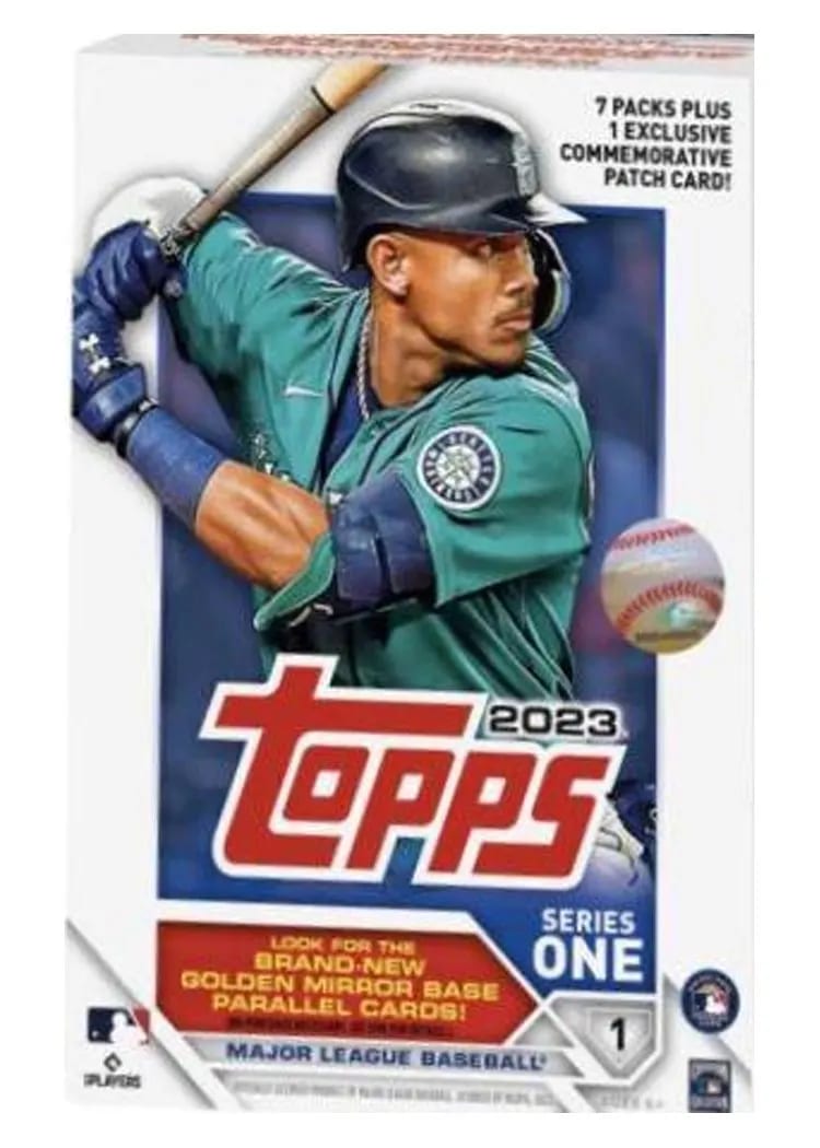 2023 Topps Blaster Box card