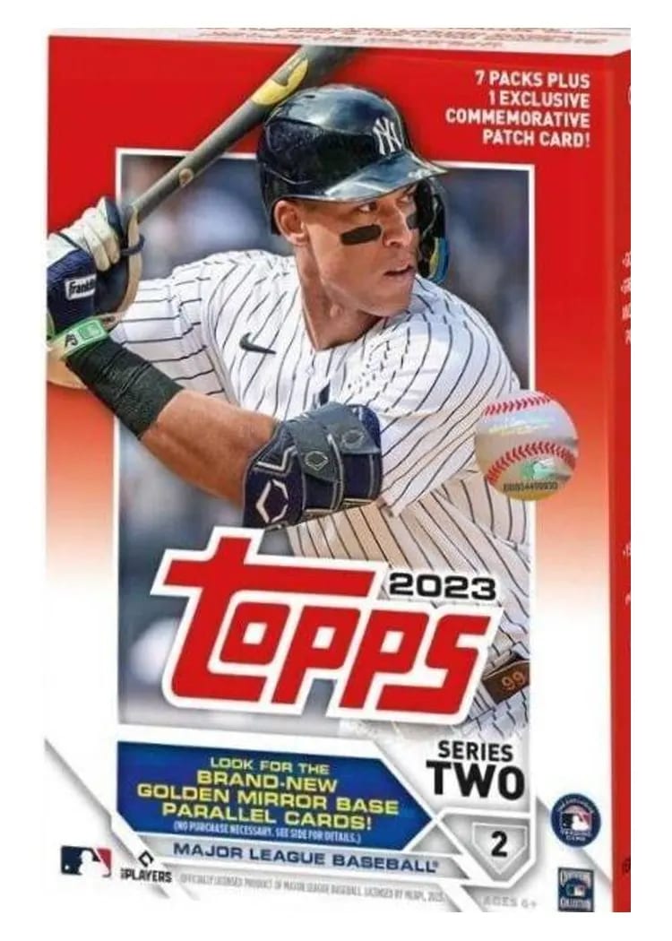 2023 Topps Blaster Box card