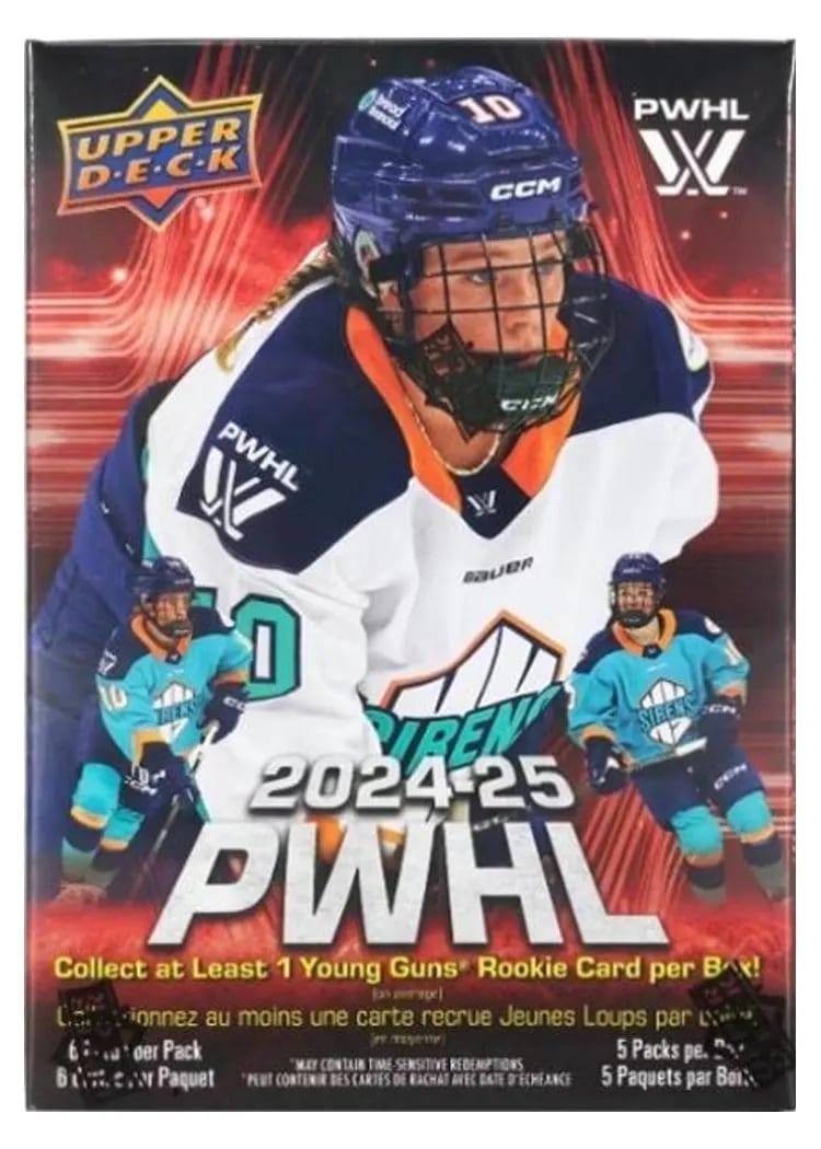 2025 Upper Deck PWHL Blaster Box card