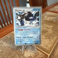 2004 FireRed & LeafGreen Blastoise ex #104 card