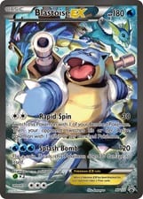 2013 XY Black Star Promos Blastoise-EX #XY122 card