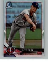 2018 Bowman Draft Blayne Enlow #BDC-10 card
