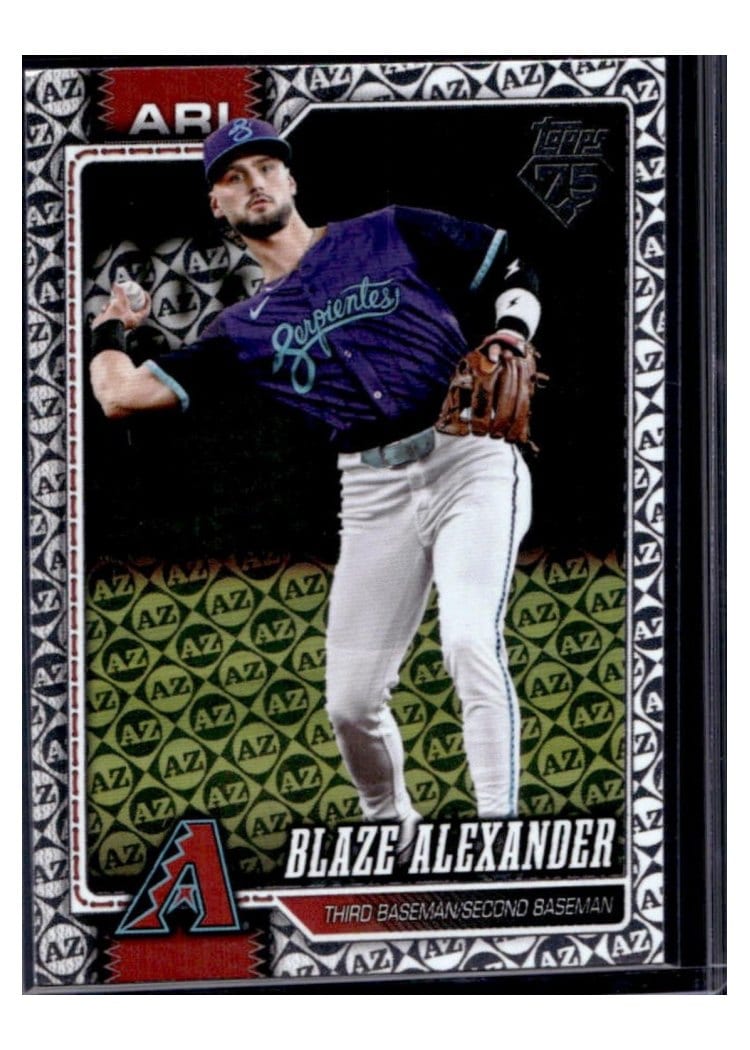 2026 Topps Base Set Blaze Alexander #6 card