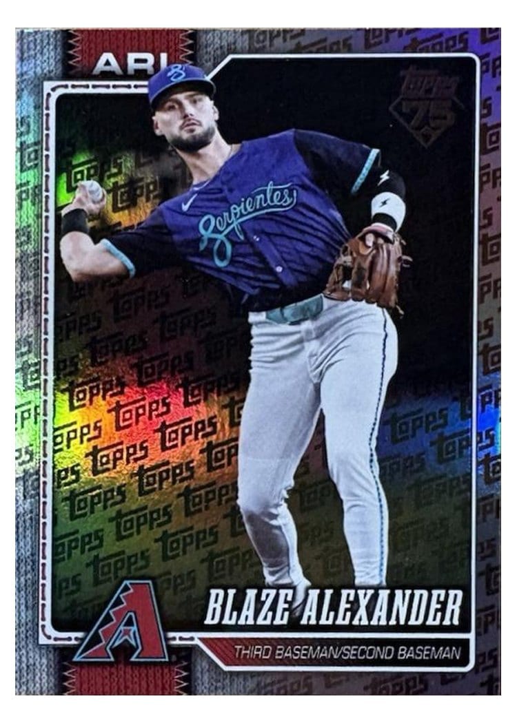 2026 Topps Base Set Blaze Alexander #6 card