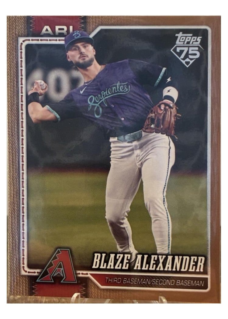 2026 Topps Base Set Blaze Alexander #6 card