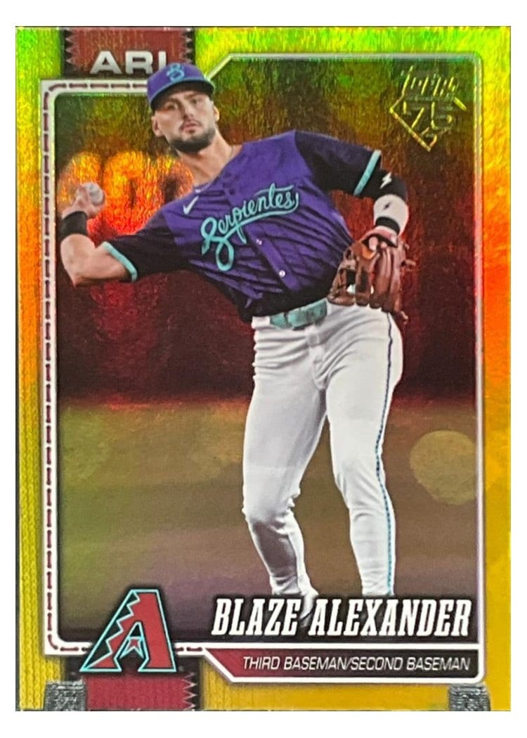 2026 Topps Base Set Blaze Alexander #6 card