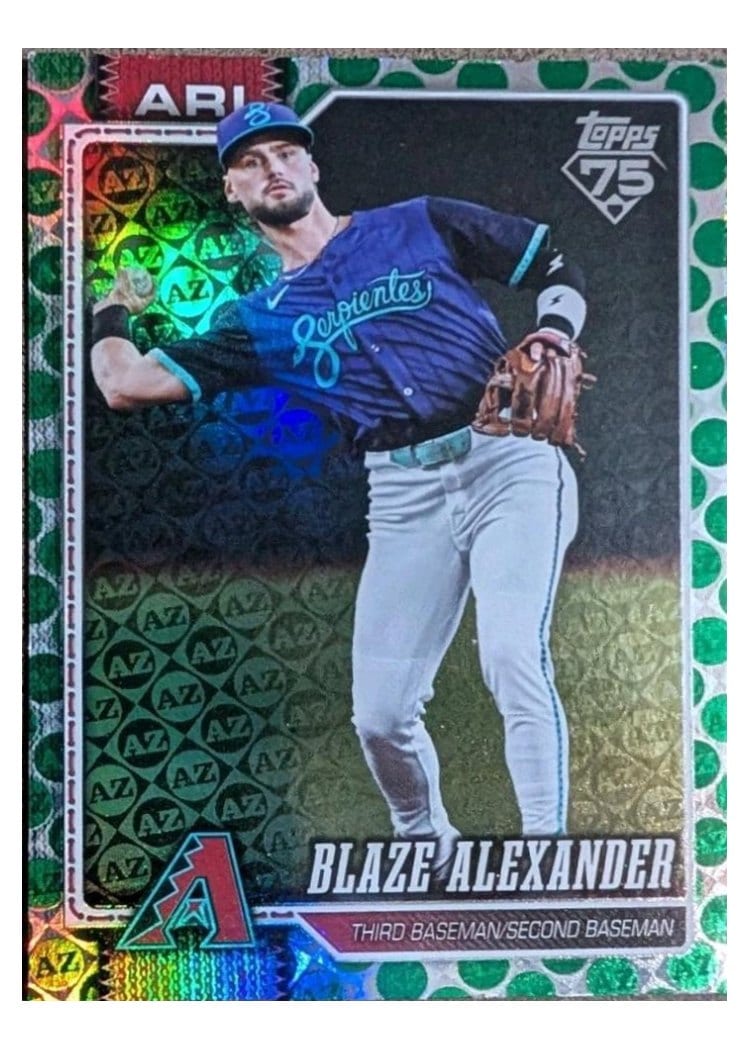 2026 Topps Base Set Blaze Alexander #6 card
