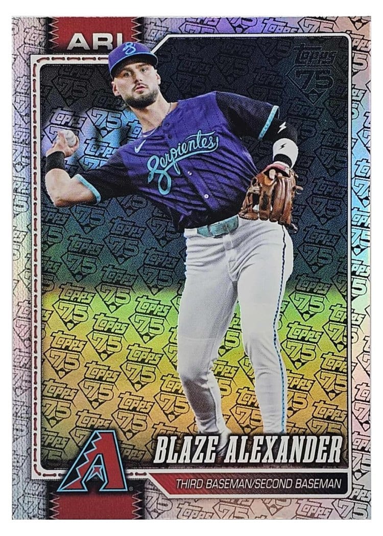 2026 Topps Base Set Blaze Alexander #6 card