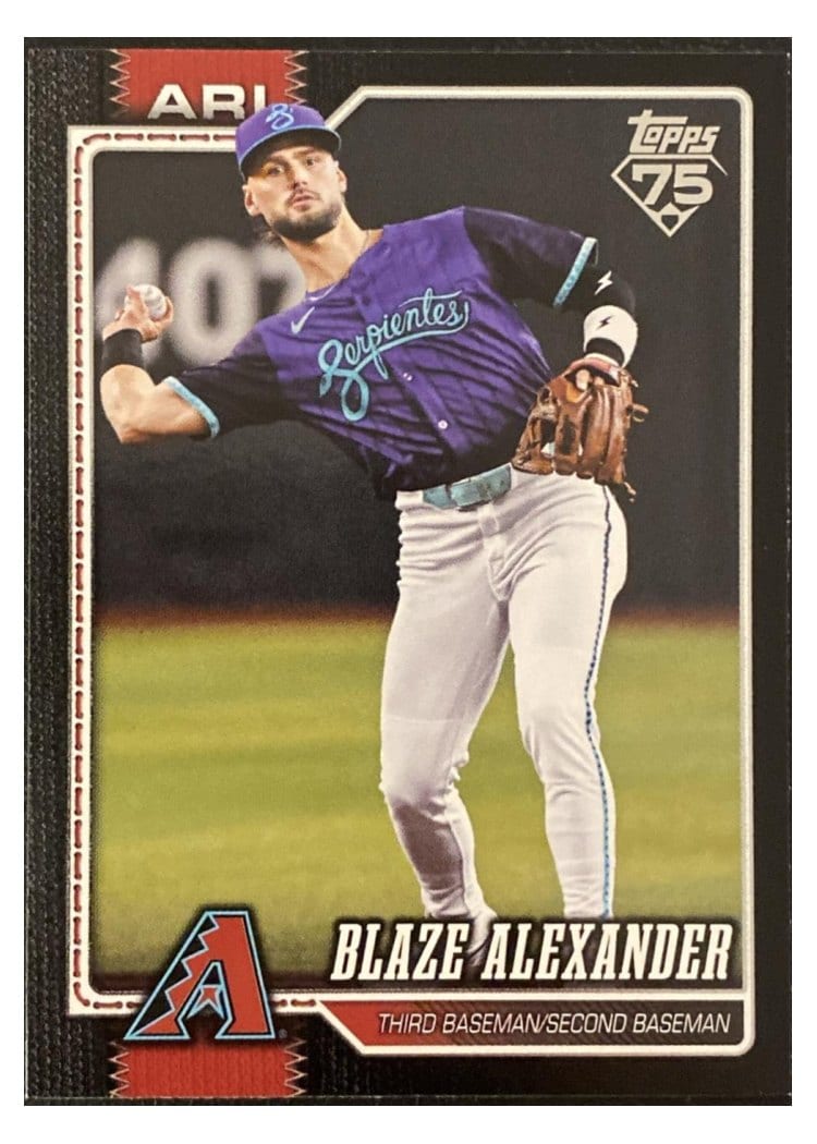 2026 Topps Base Set Blaze Alexander #6 card