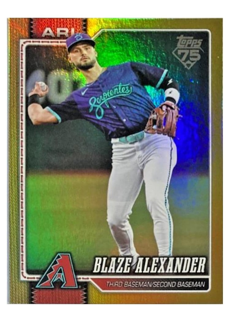 2026 Topps Base Set Blaze Alexander #6 card