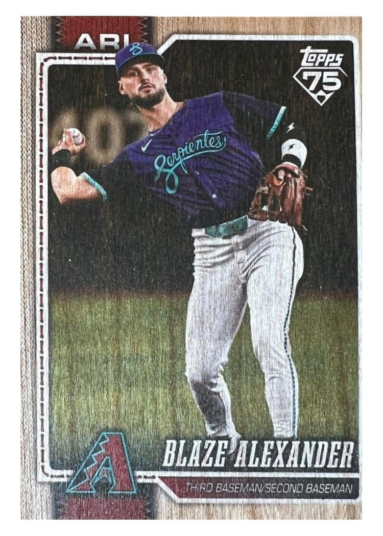 2026 Topps Base Set Blaze Alexander #6 card