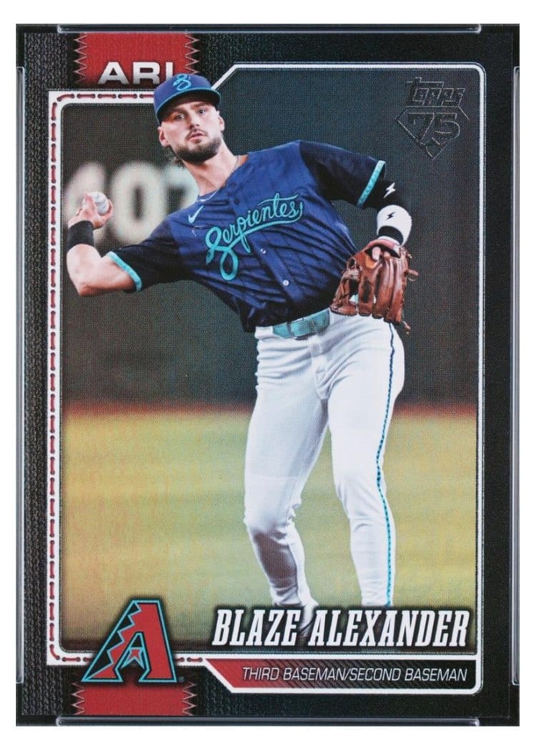 2026 Topps Base Set Blaze Alexander #6 card