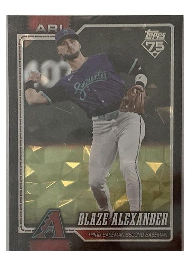 2026 Topps Base Set Blaze Alexander #6 card