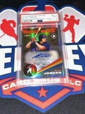2022 Bowman Chrome Ascensions Autographs Blaze Jordan #BA-13 card