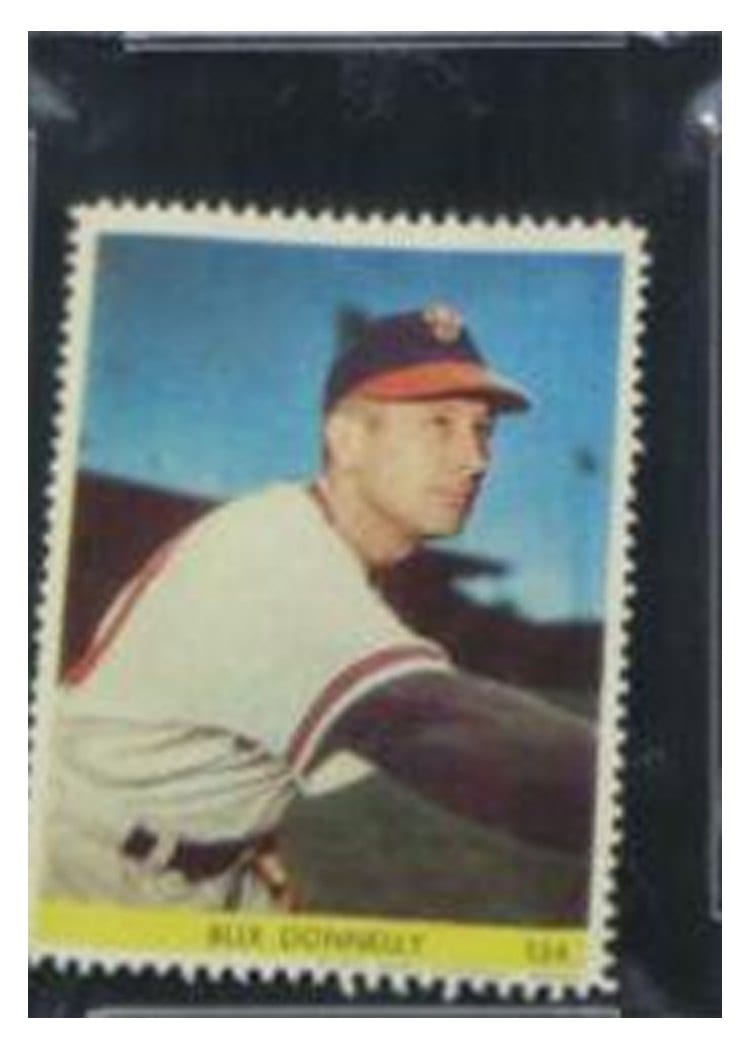 1949 Eureka Sportstamps Blix Donnelly #134 card