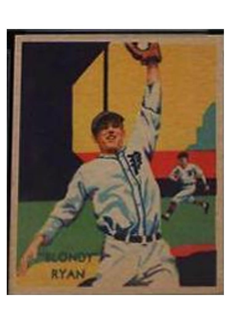 1935 Diamond Stars Blondy Ryan #40 card