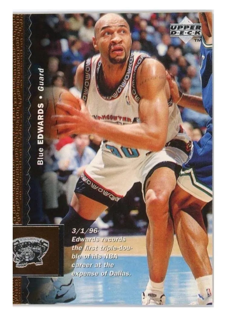 1996 Upper Deck Blue Edwards #128 card