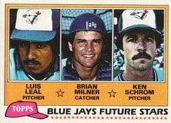 1981 Topps Base Set Blue Jays Future Stars #577 card