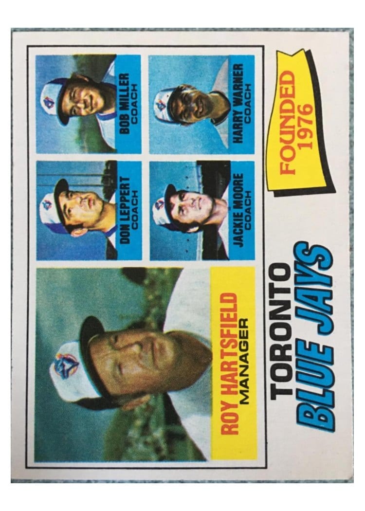 1977 Topps Blue Jays Managers #113 card