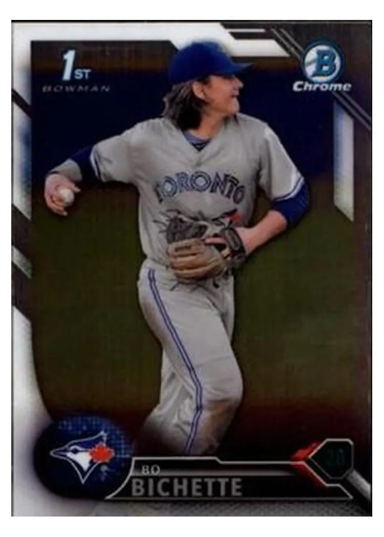 2016 Bowman Draft Bo Bichette #BDC-74 card