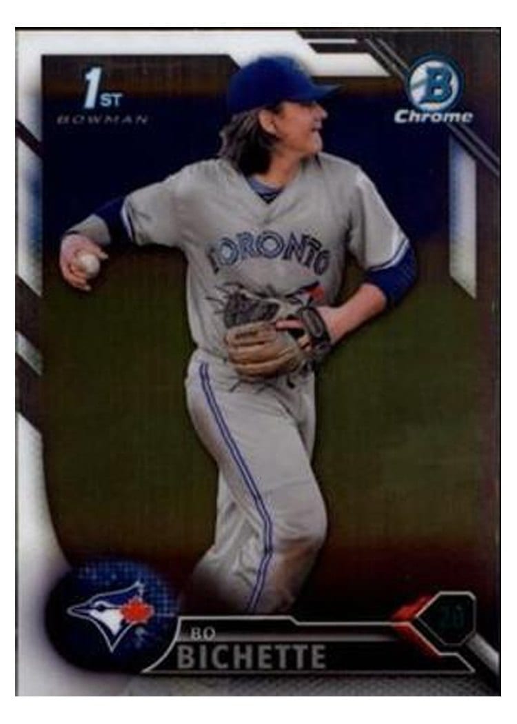 2016 Bowman Draft Chrome Bo Bichette #BDC-74 card