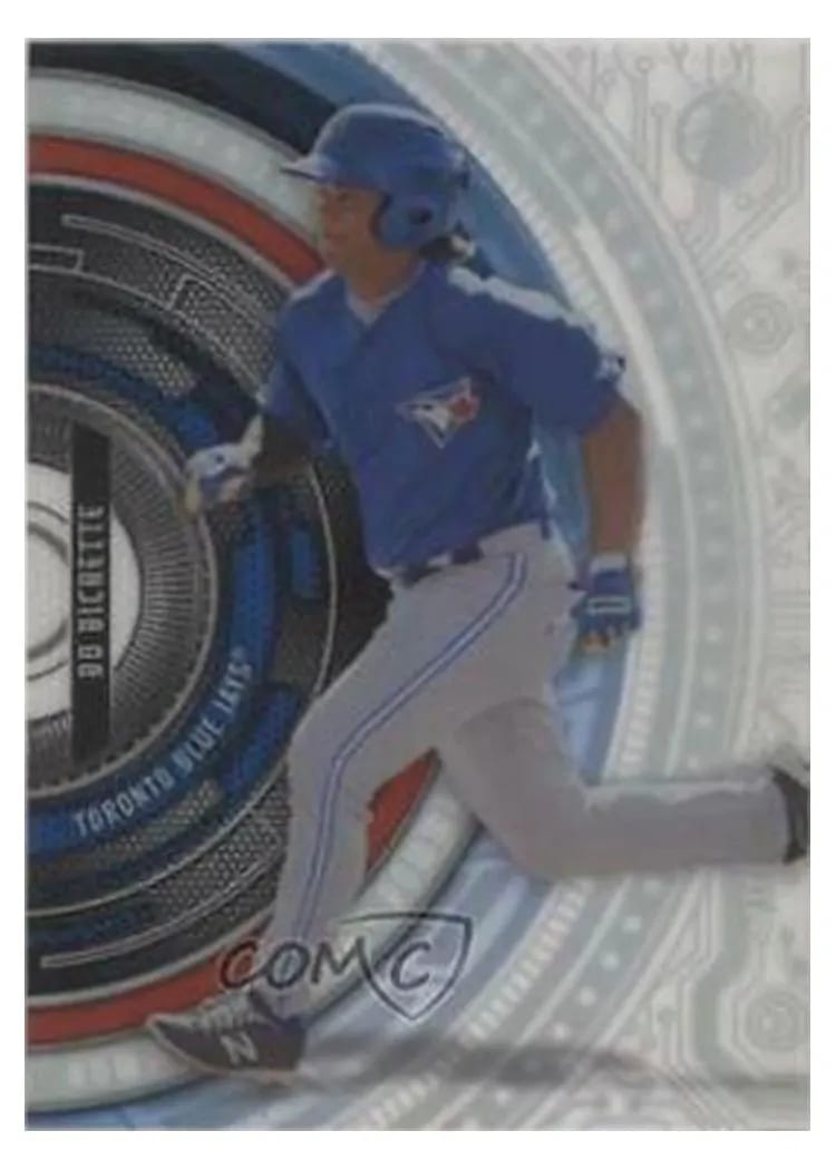 2017 Bowman High Tek Bo Bichette #BHT-BB card