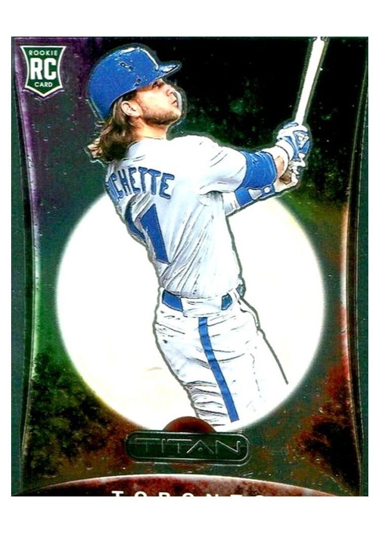 2020 Panini Chronicles Titan Bo Bichette #1 card