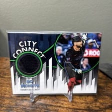 2026 Topps City Connect Swatch Collection Bo Bichette #CC-BB card