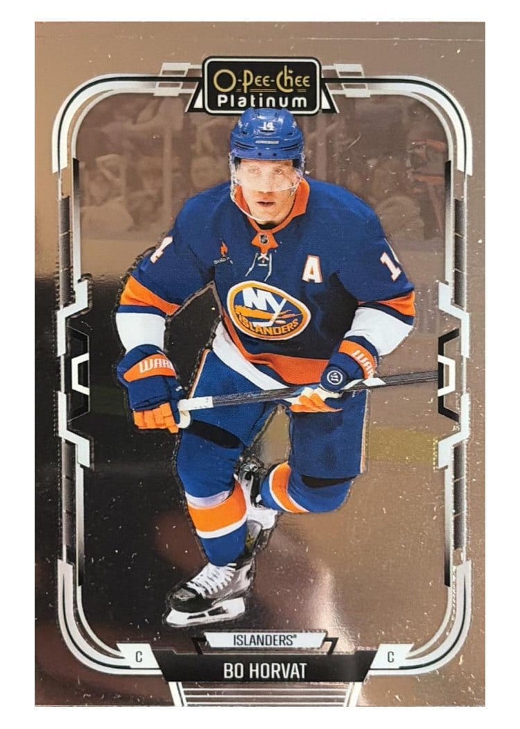 2025-26 O-Pee-Chee Platinum Base Set Bo Horvat #6 card