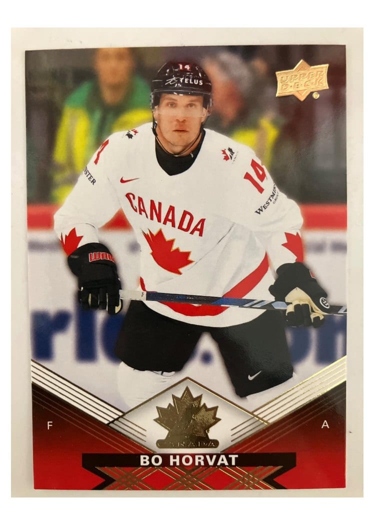 2025-26 Tim Hortons Team Canada Olympic Hockey Base Set Bo Horvat #71 card