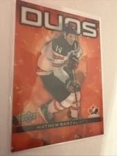 2025 Upper Deck Tim Hortons Team Canada Duo Bo Horvat / Mathew Barzal #CO-10 card