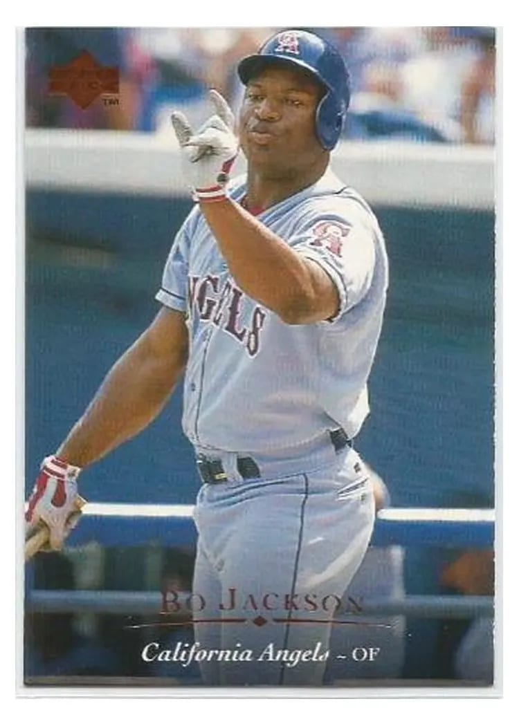 1995 Upper Deck Bo Jackson #20 card