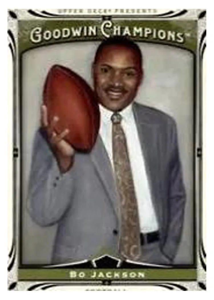 2013 Upper Deck Bo Jackson #3 card