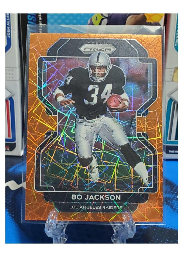 2021 Panini Prizm Base Set Bo Jackson #185 card